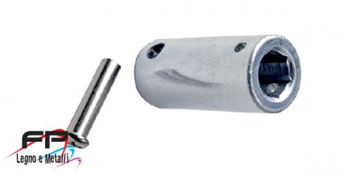 Boccola di collegamento tra argano e snodo cardanico